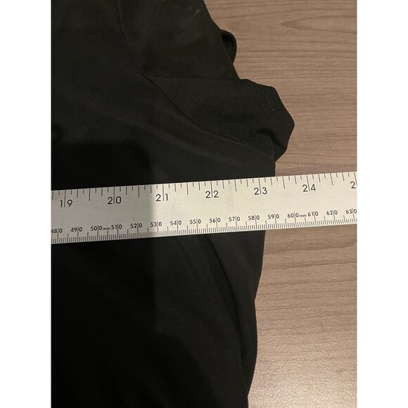 Worthington Blouse Women's 2X Stretch Cowl Neck W/ Modesty Panel Short Sleeve - Picture 6 of 9